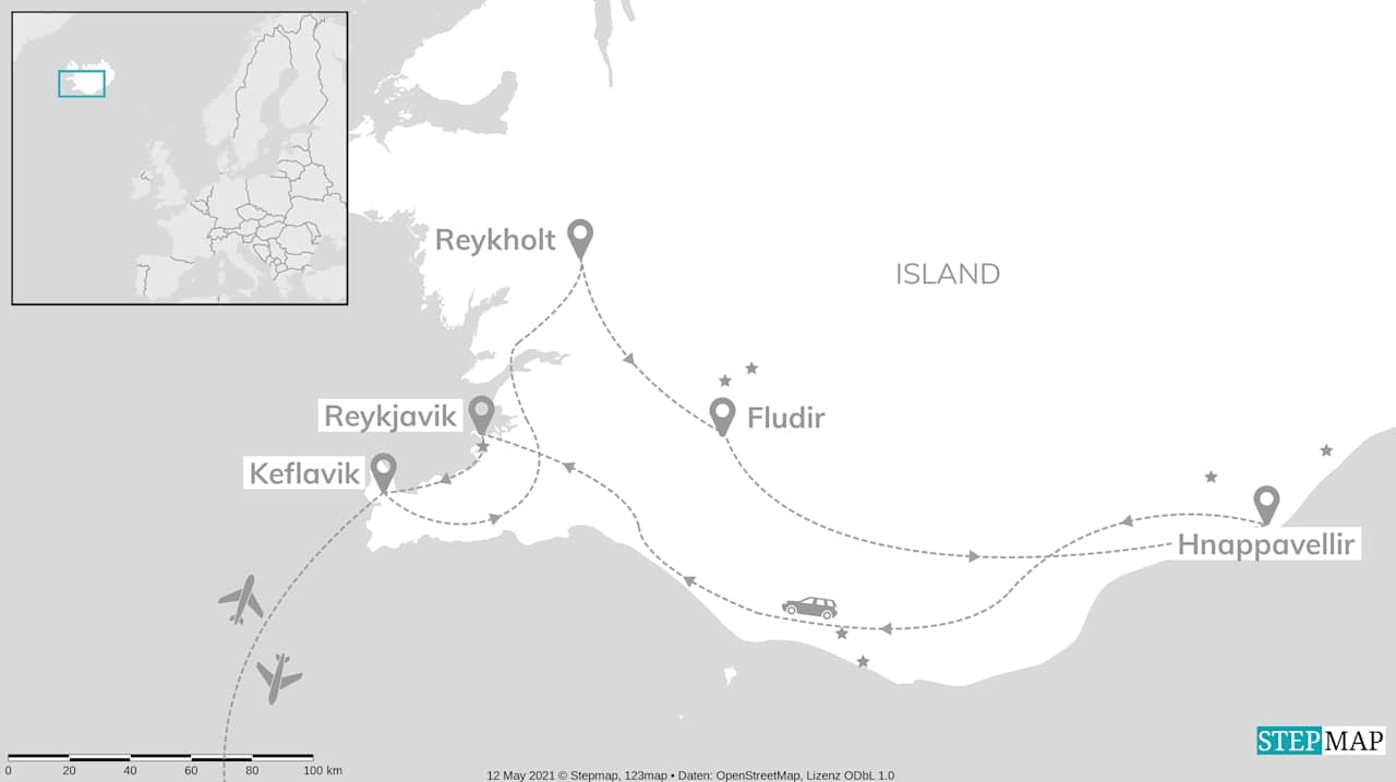 Winterabenteuer Island: Polarlichter & ewige Gletscher