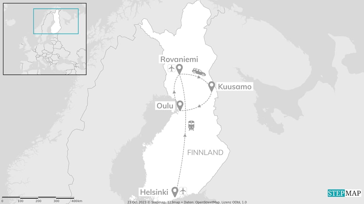 Finnland Signature: Midnight Sun am Magical Pond