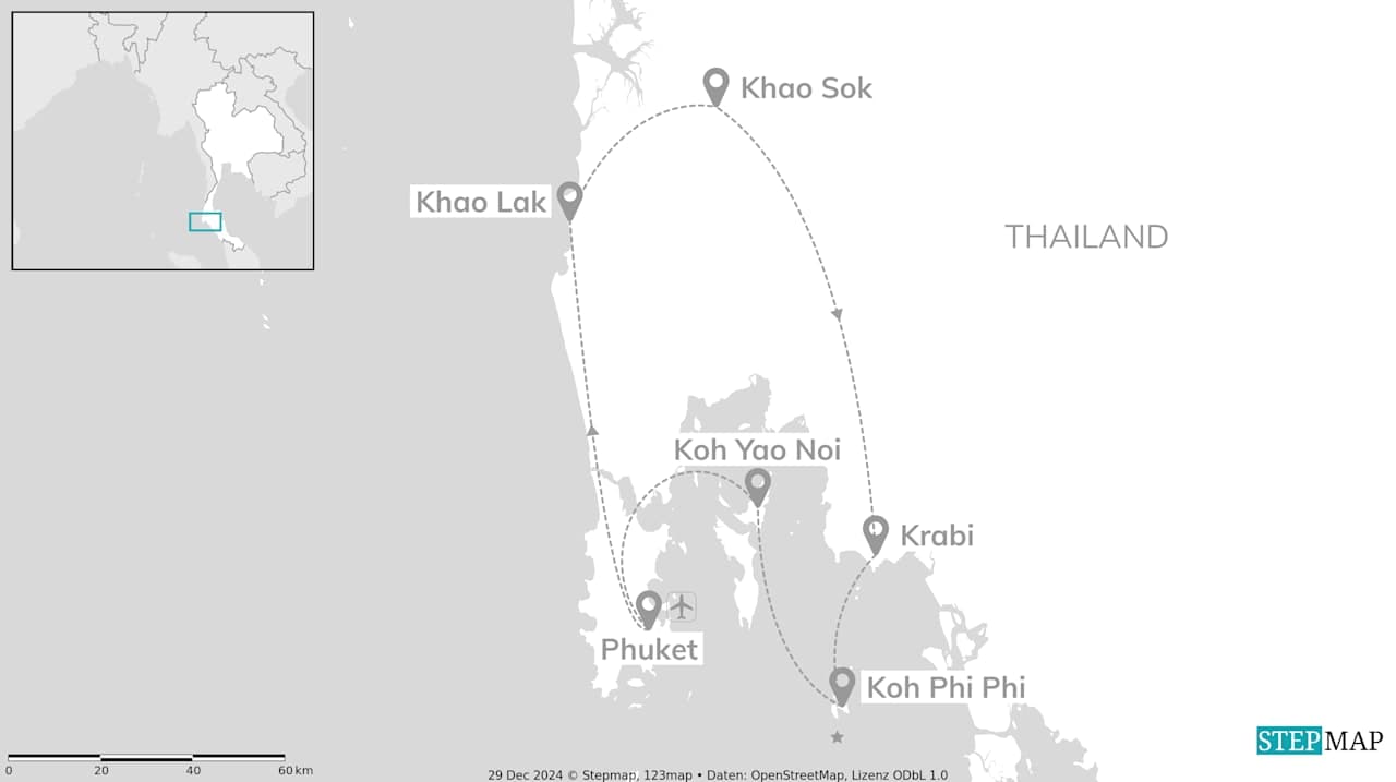 Thailand Inselhopping: Jungle meets Beach