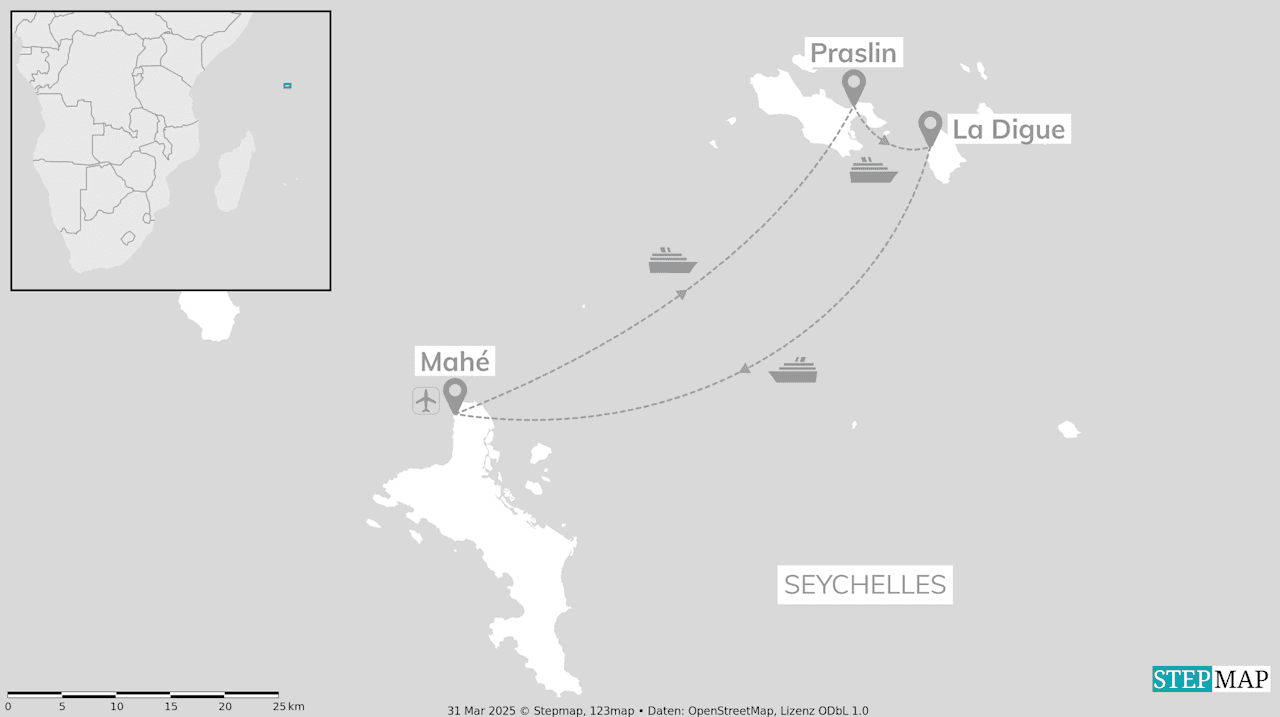 Seychelles island-hopping: The best things come in threes