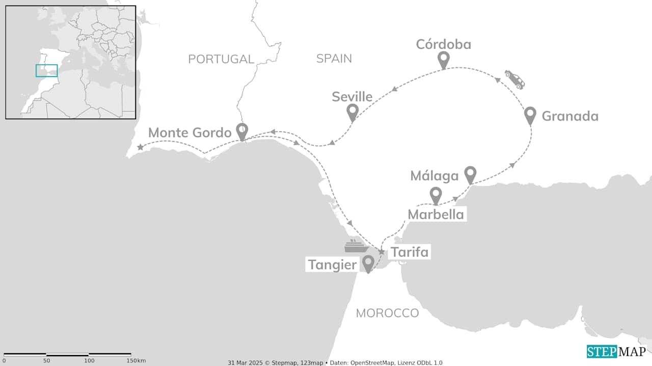 Spain, Portugal, Morocco: A road trip of contrasts!