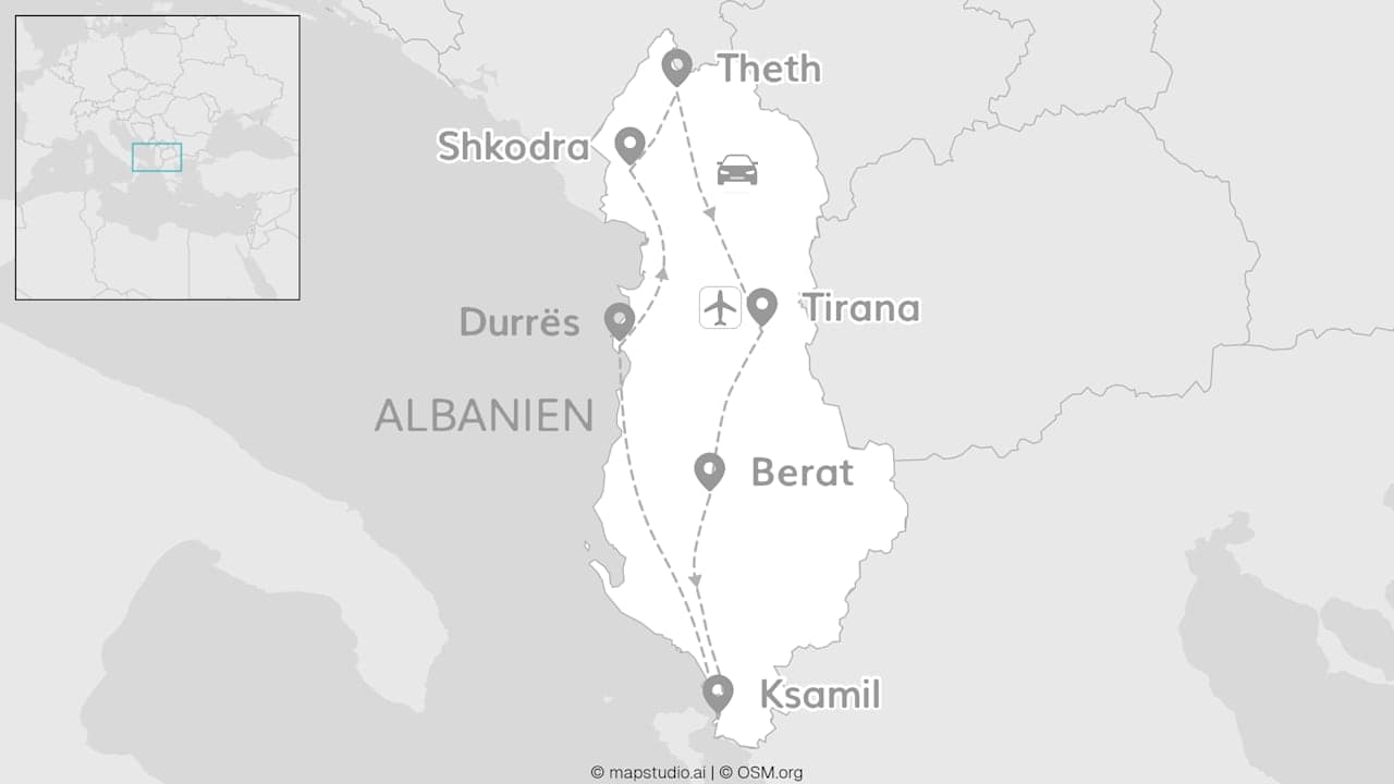 Absolutely Albanien: Berat Me Up & Beach Me Crazy!