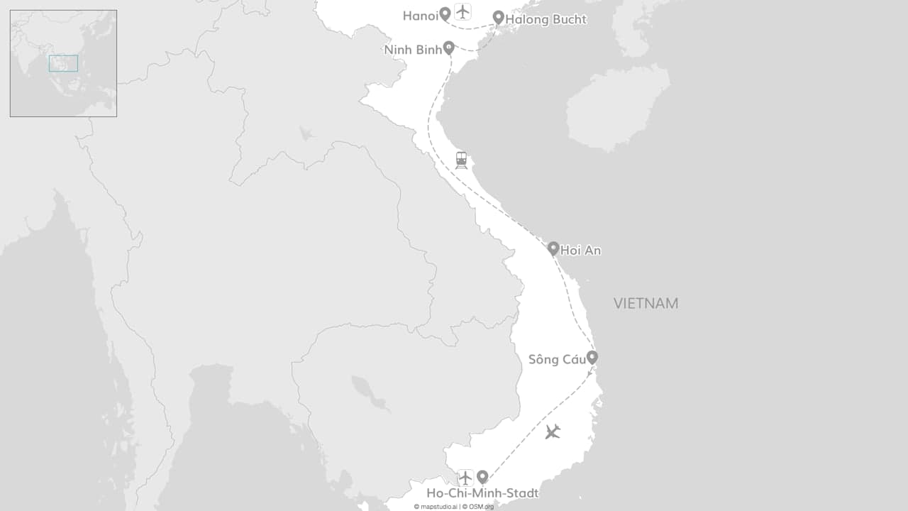 Vietnam Signature: Halong Bay Cruise zum River Retreat