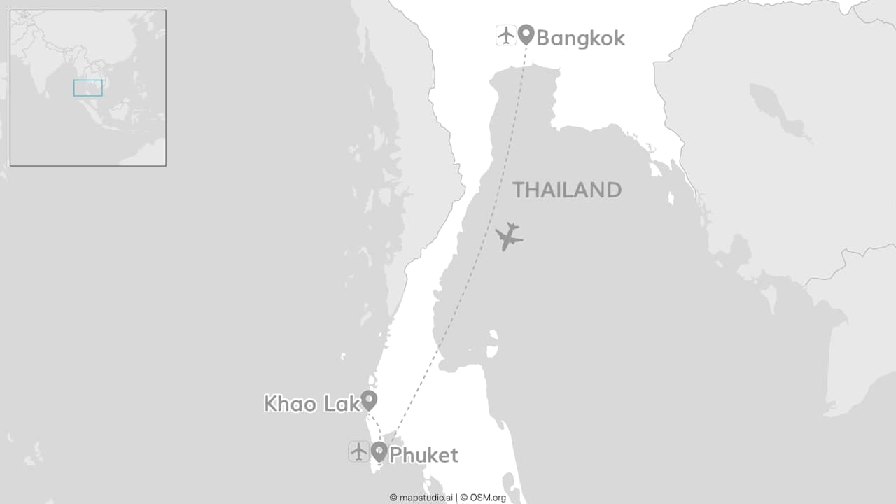 Bangkok and Khao Lak: Temples, tuk-tuks, beach!