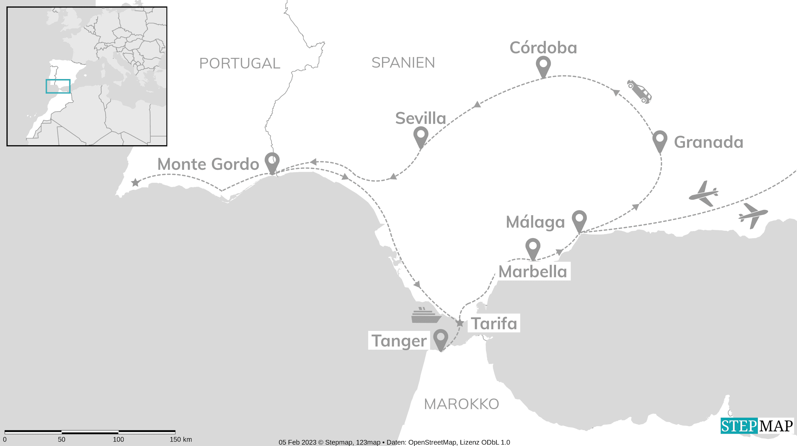 Spanien, Portugal & Marokko: Roadtrip of Contrasts!